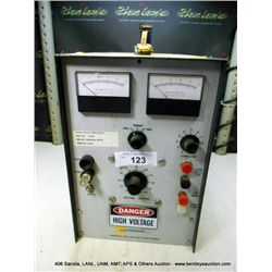 UV CORP PORTABLE HIGH VOLTAGE POWER SUPPLY (print sequence:) 57931