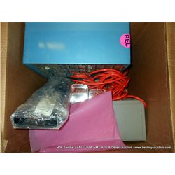 BOX: BOLT BINS W/ EXTENSION CORD