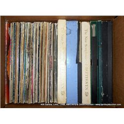 BOX: ASSORTED RECORD ALBUMS