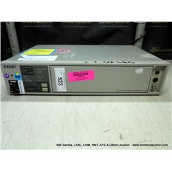SONY DXC-755 CAMERA CONTROL UNIT (print sequence:) S793090 58390