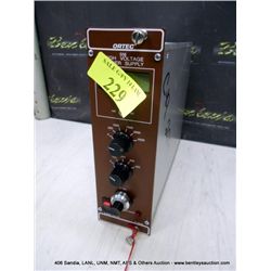ORTEC 556 HIGH VOLTAGE P.S. (print sequence:) G-229