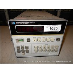 HP 5508A MEASUREMENT DISPLAY (print sequence:) 2711