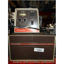 BECKMAN 110A / 330 ISOCRATIC LIQUID CHROMALOGRAPH (print sequence:) 35137