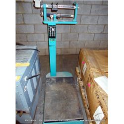FAIRBANKS-MORSE 12064A PORTABLE PLATFORM SCALE (print sequence:) 58095