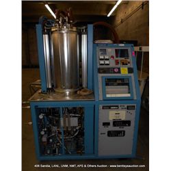 HETHERINGTON B350R HI VAC / PARTIAL PRESS FURNACE w/GP 307 VACUUM GAUGE CONTROLLER, PROTEUS INDUSTRI