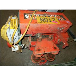 WRIGHT 2 TON ELECTRIC HOIST (print sequence:) 58571