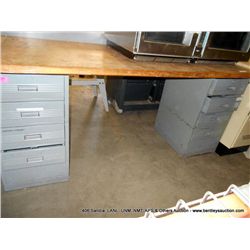 WOODEN TOP WORK BENCH (print sequence:) 58564