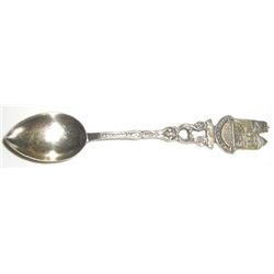 VINTAGE JERUSALEM COLLECTOR SPOON STAMPED *JERUSALEM* WITH BEAUTIFUL CHURCH DESIGN!! SPOON CAME OUT