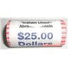 Image 1 : ROLL OF 2010-D PRESIDENT DOLLARS ROLL *UNCIRCULATED-ABRAHAM LINCOLN* $25.00 FACE VALUE!!
