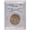 Image 1 : 1935 CONNECTICUT COMMEN HALF DOLLAR PCGS MS-63