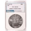 Image 1 : 1992 AMERICAN SILVER EAGLE, PCI MS-70!  RARE!  TRENDS FOR $1150.00
