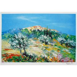 Belvis Marcel Flayosc lithograph