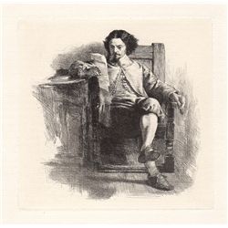 J.D. Watson "The Ballad" etching