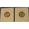 Image 2 : 515.  (2) Mercury Dimes – 1916 VG10 & 1919 F+