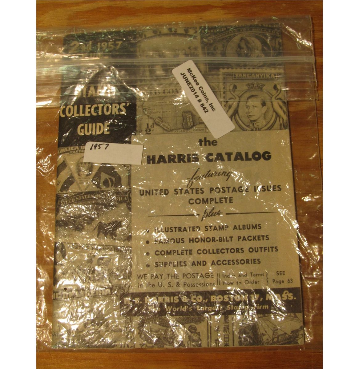 842. 2nd Edition "Stamp Collectors' Guide". 1957 Issue. Original near