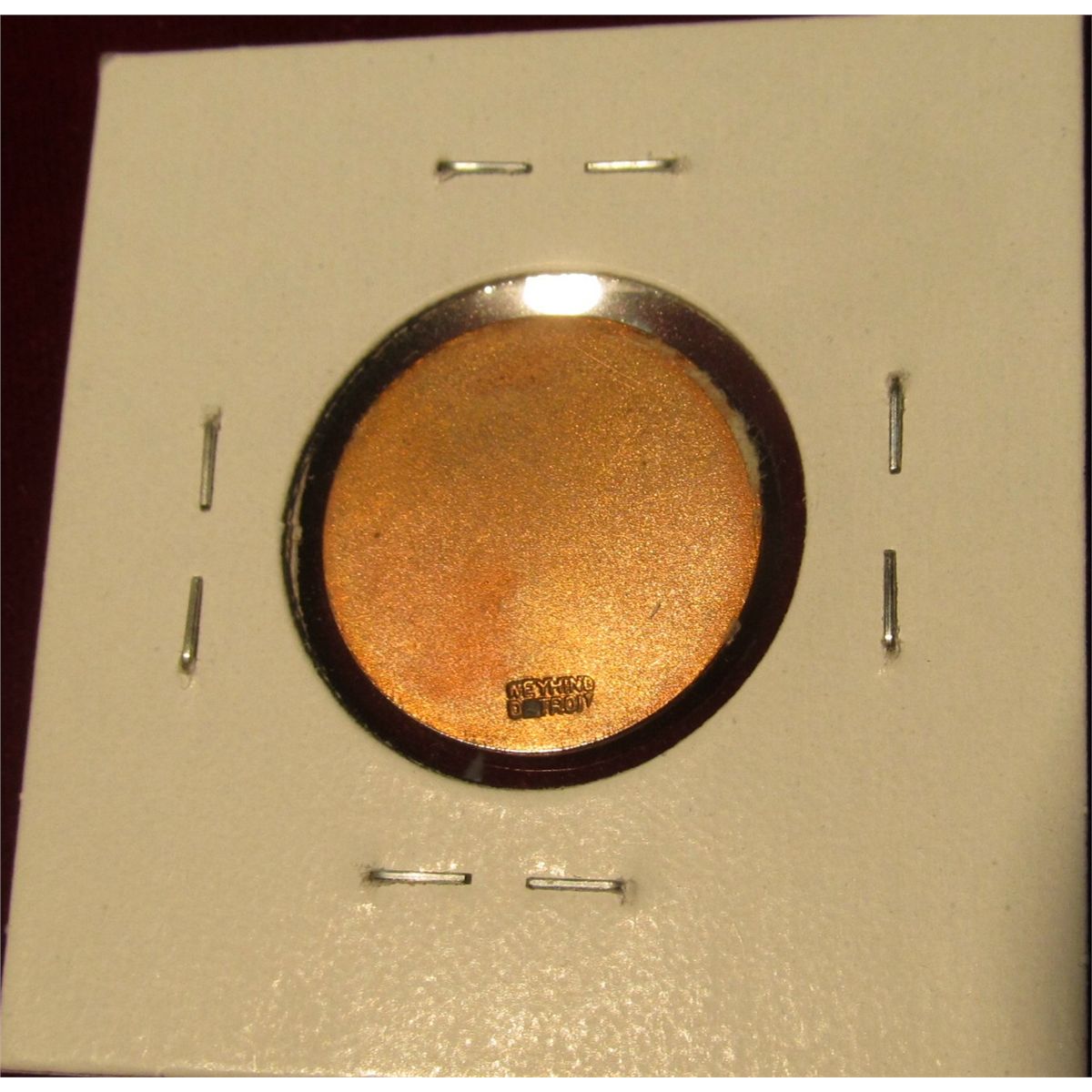 645. 1917 “Help The Other Fellow” token featuring Henry Ford, uniface ...