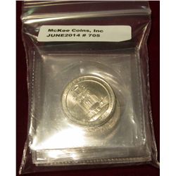 705. (5) BU 2010-D Washington National Park Quarters, all from mint sets – AR, WY, CA, AZ, OR – grea
