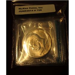 706. (3) BU Kennedy Halves, all from mint sets, still in mint cello – 1972, 1974 & 1996-P – great wa