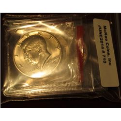 710. (4) BU Kennedy Halves, all from mint sets, still in mint cello – 1972-D, 1973-D, 1974-D & 1996-