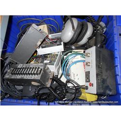 BIN: MISCELLANEOUS ELECTRONICS