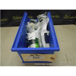 BIN: MISCELLANEOUS ELECTRICAL RECEPTICLES 2X MONEY