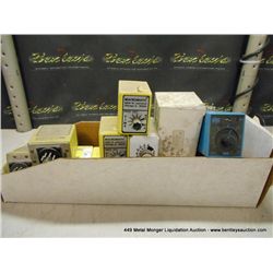 BOX: MISCELLANEOUS ELECTRONIC TIMERS 15X MONEY