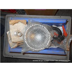 BIN: MISCELLANEOUS VACUUM HARDWARE - CLAMPS 25X MONEY