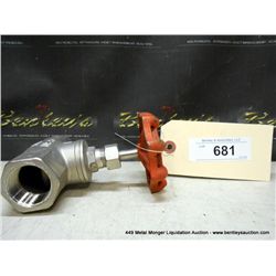 OS 200 1" GLOBE VALVE