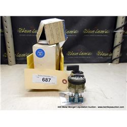 BIN: WESTINGHOUSE PUSH BUTTON CONTROLS 6X MONEY