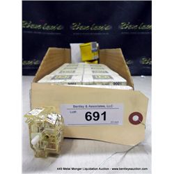BIN: SQUARE D CONTACT BLOCKS 14X MONEY