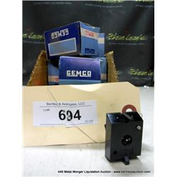 BIN: GEMCO CONTACT BLOCKS 21X MONEY