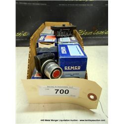 BIN: GEMCO CONTACT BLOCKS-PUSH BUTTON 16X MONEY