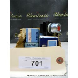 BIN: GEMCO CONTACT BLOCKS-PUSH BUTTON 14X MONEY