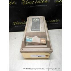 ALLEN-BRADLEY START-STOP ENCLOSURE