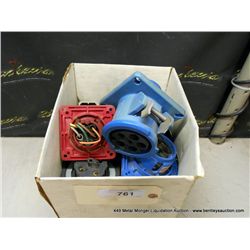 BOX: HUBBELL 560R9W PLUGS 6X MONEY