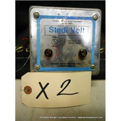 GEC 3PA TRANSIENT VOLTAGE SURGE SUPPRESSOR, 2X MONEY