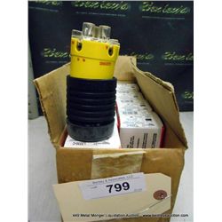 BOX: PASS & SEYMOUR L2330-P TURN LOK PLUGS 10X MONEY