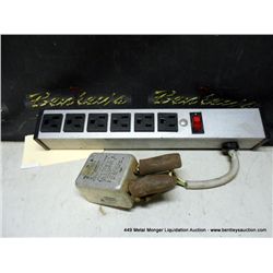 DAYTON 3X733 POWER STRIP