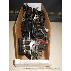 BIN: MISCELLANEOUS LIGHT SWITCHES 14X MONEY