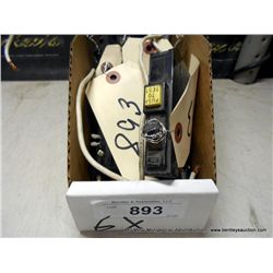 BIN: CIRCUIT BREAKERS 15 AMP/GFI 6X MONEY