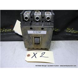 SQUARE D CIRCUIT BREAKER 2X MONEY