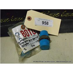 BAG: SWAGELOK SS-12-SAE-1-12 TUBE PIPE ADAPTERS