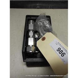 BIN: SWAGELOK TUBE FITTINGS 51X MONEY