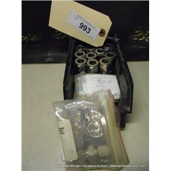 BIN: SWAGELOK SS-810-6 TUBE UNIONS 15X MONEY