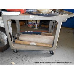 4-WHEEL PLASTIC CART