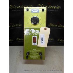 WOODS E-TROL II SCR CONTROL