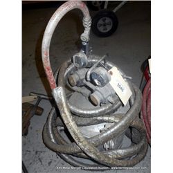 PAINT CANISTER W/ HOSE AND GAUGES