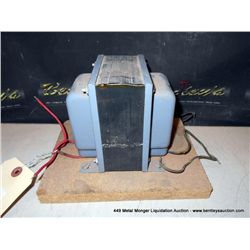 TU N66A ISOLATION TRANSFORMER