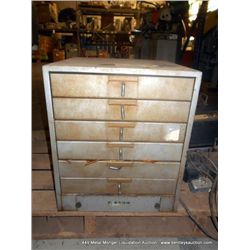 6-DRAWER METAL ORGANIZER