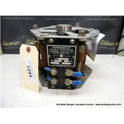 POWERSTAT 11261 VARIABLE TRANSFORMER